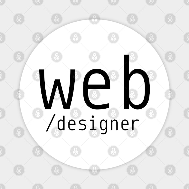 Code Webdesign Developer Web Design Coding Magnet by dr3shirts